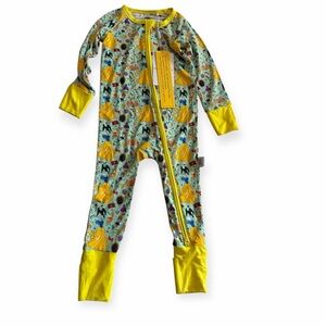 Bamboo Bliss Disney Princess Snow White zippy pajama sz 12-18 Month